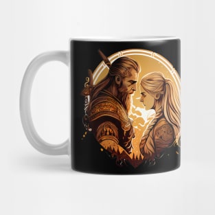 Viking Couple four Mug